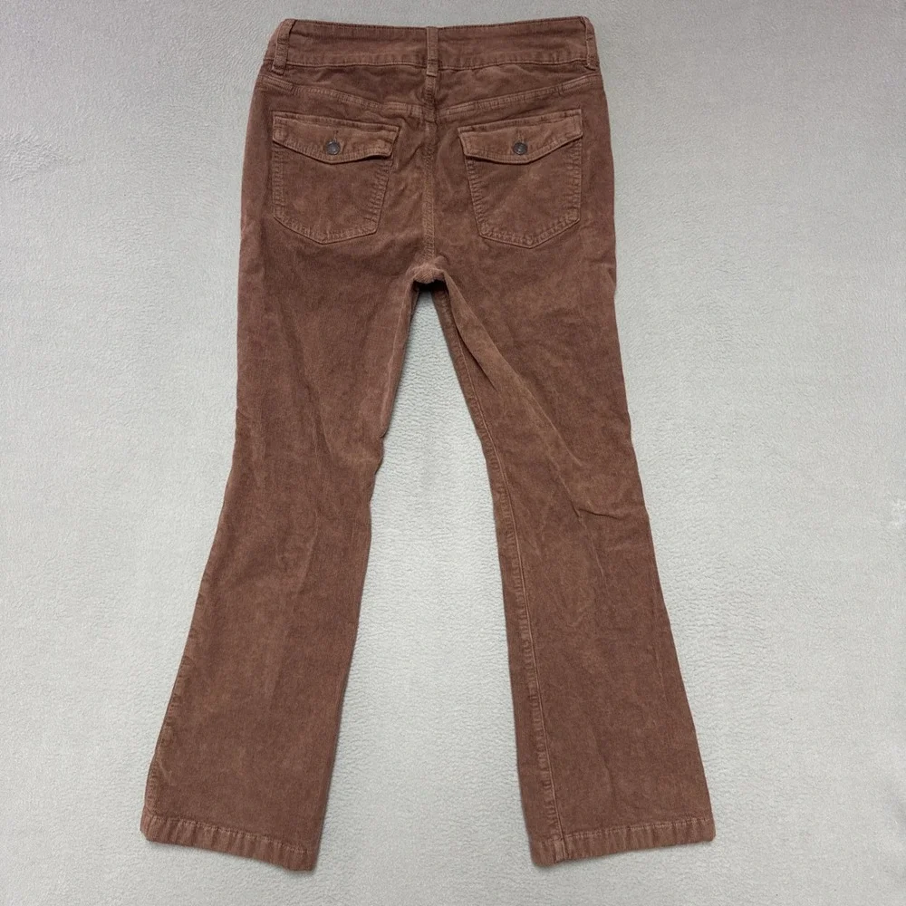 American Eagle High Rise Kick Boot Corduroy Pants Womens 8 (30x29) Stretch Retro